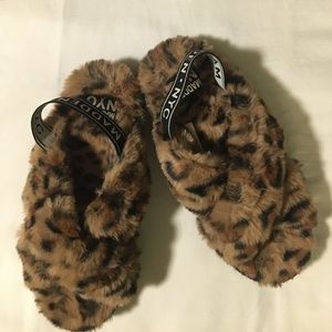 Steve Madden Faux-Fur Slippers